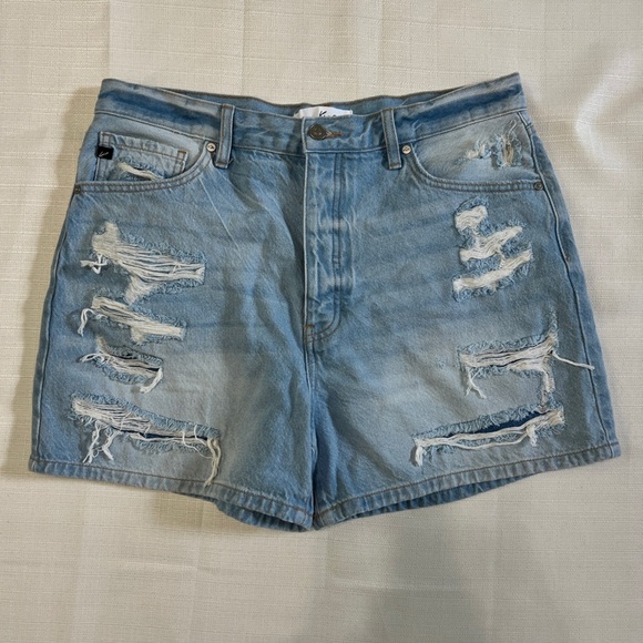KanCan Pants - KanCan Light Blue Denim Shorts Size 13/30